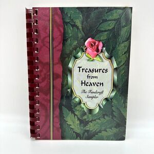 Treasures From Heaven Fundcraft Sampler Recipes Cookbook 1999 Vintage